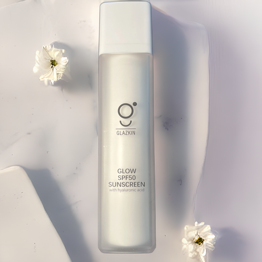 GLOW SPF50 SUNSCREEN with hyaluronic acid